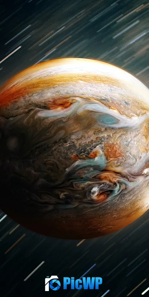 Jupiter Planet 3K Mobile Wallpaper