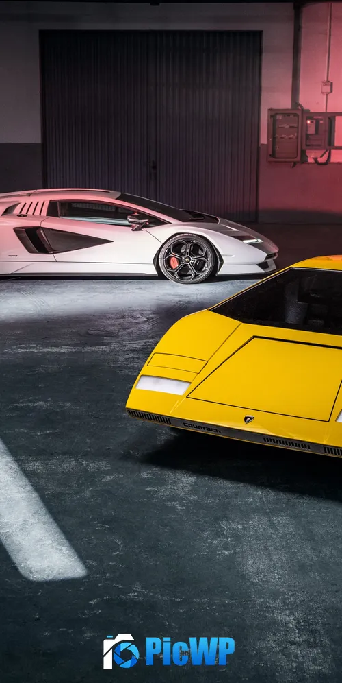 Lamborghini Countach LPI 800-4 3K Mobile Wallpaper