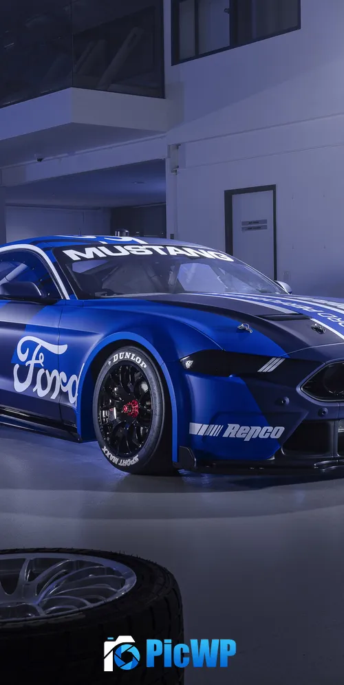 Ford Mustang GT Supercar 2022 3K Mobile Wallpaper