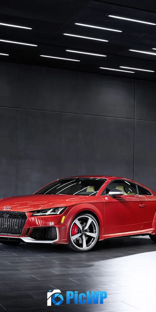 Audi TT RS Coupé 3K Mobile Wallpaper