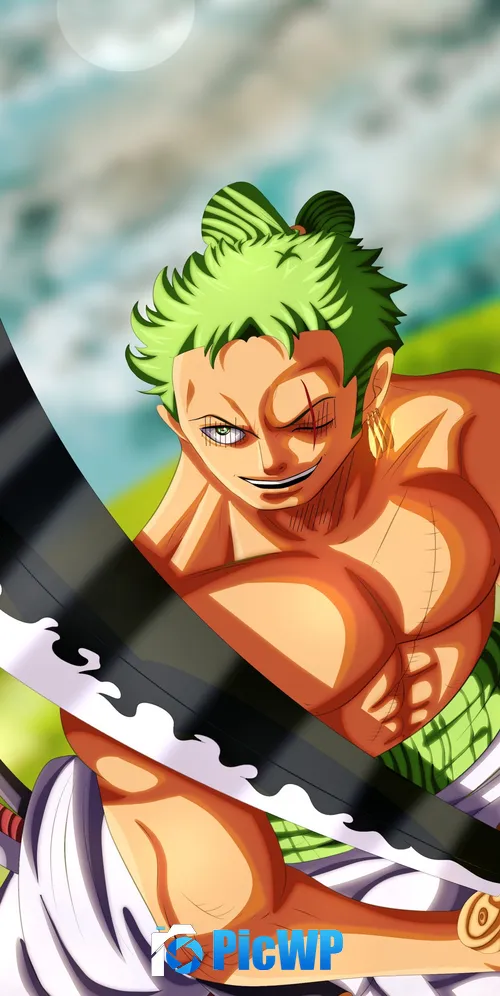 Roronoa Zoro One Piece 3K Mobile Wallpaper