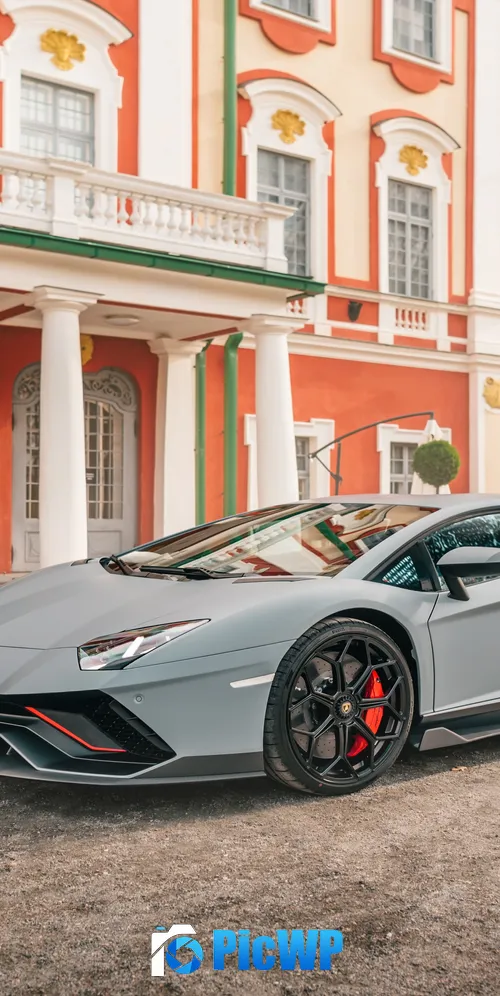 Lamborghini Aventador LP 780-4 Ultimae 2021 3K Mobile Wallpaper