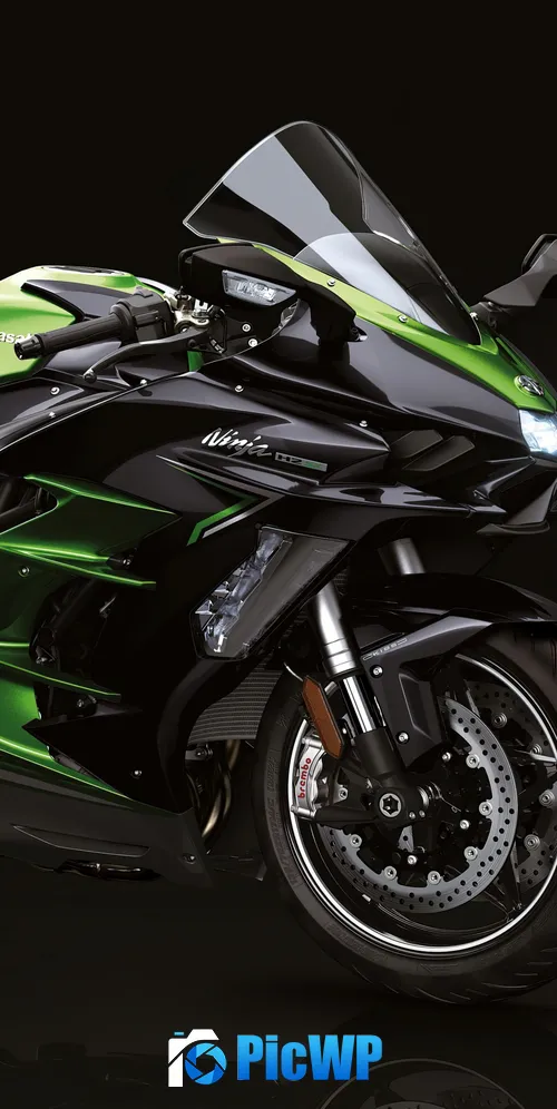 Kawasaki Ninja H2 SX 3K Mobile Wallpaper