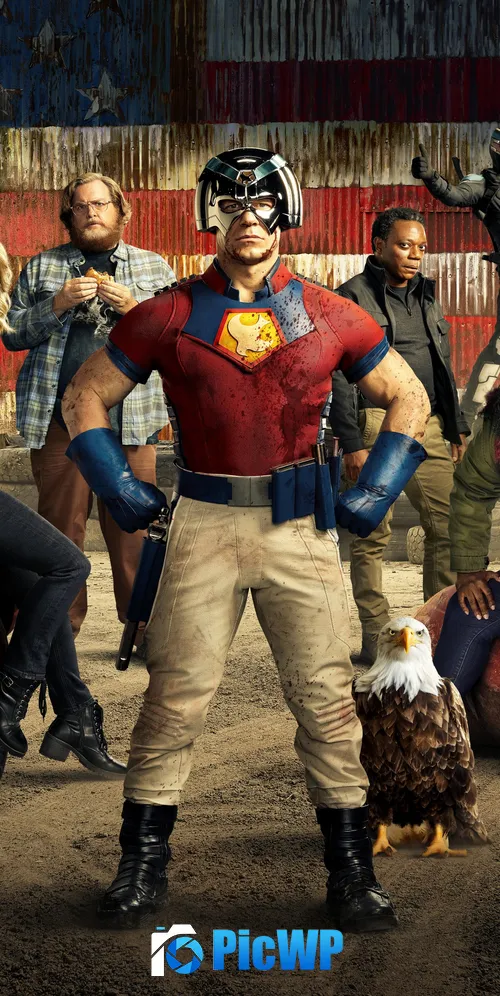 DC's Peacemaker iPhone 3K Mobile Wallpaper