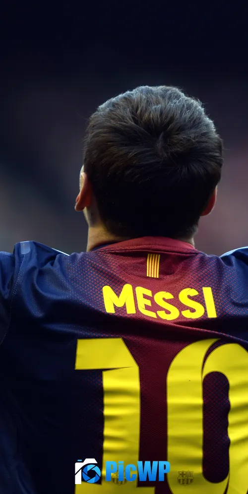 Lionel Messi Jersey 3K Mobile Wallpaper