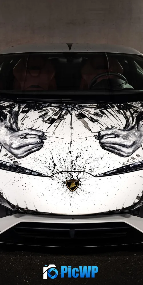 Lamborghini Huracan EVO Minotauro By Paolo Troilo 3K Mobile Wallpaper