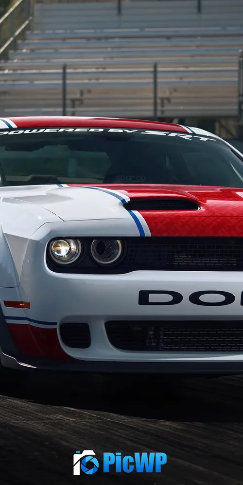 Dodge Challenger SRT 2021 3K Mobile Wallpaper