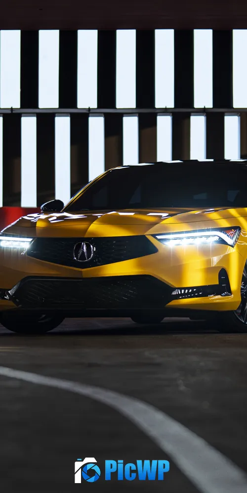Acura Integra Prototype 2021 3K Mobile Wallpaper