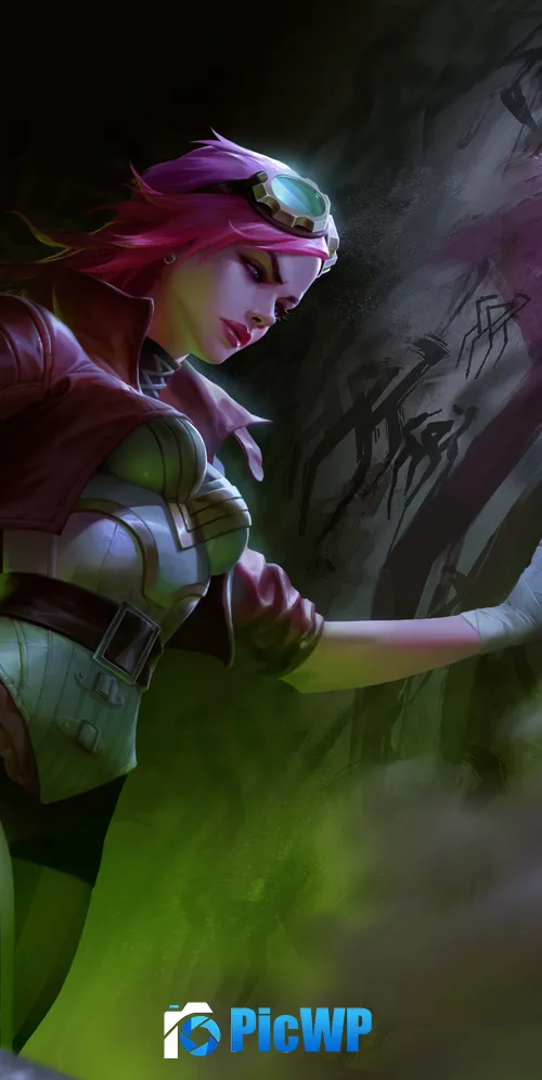 Vi (LoL) Game poster 3K Mobile Wallpaper