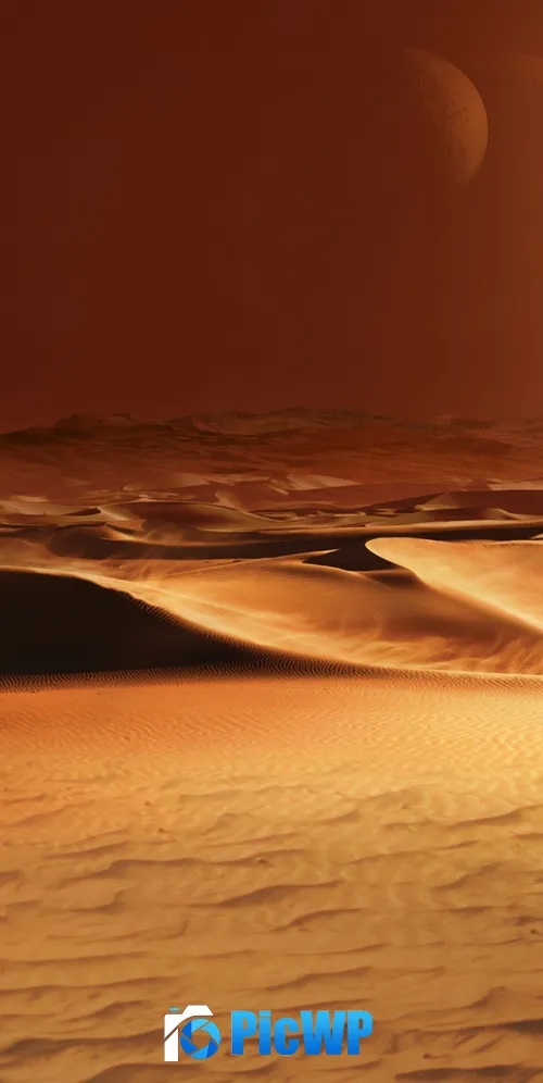 Dune Desert 3K Mobile Wallpaper