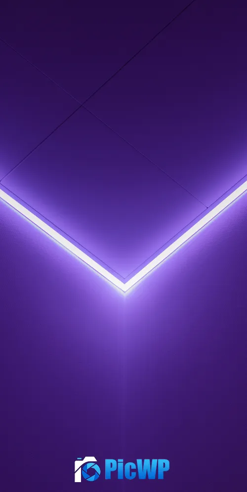Purple light Geometric 3K Mobile Wallpaper