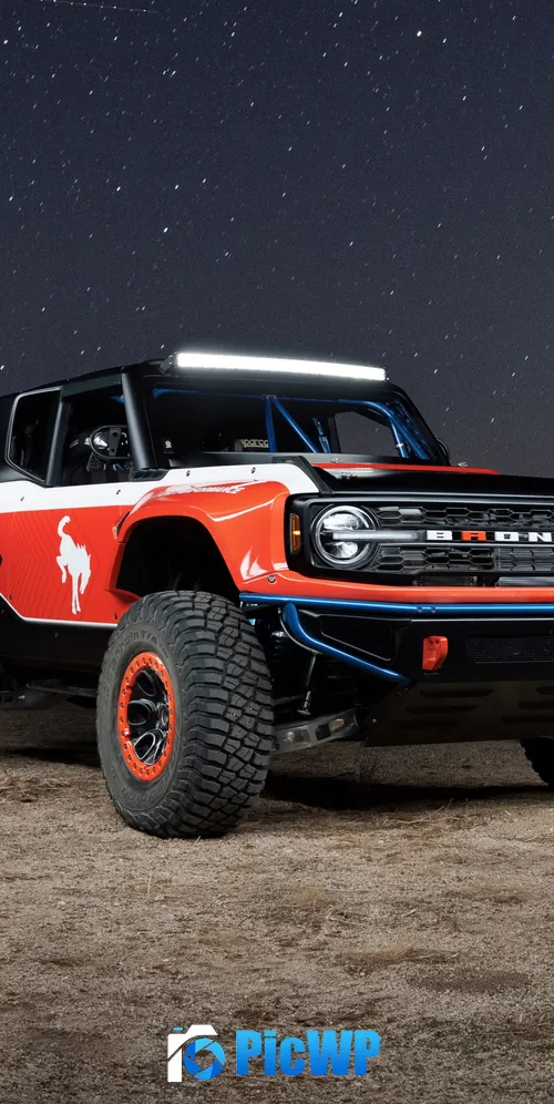 Ford Bronco DR Prototype 3K Mobile Wallpaper