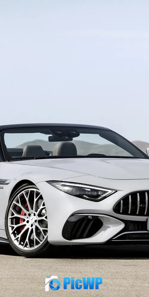 Mercedes-AMG SL 55 4MATIC Luxury sports cars 3K Mobile Wallpaper