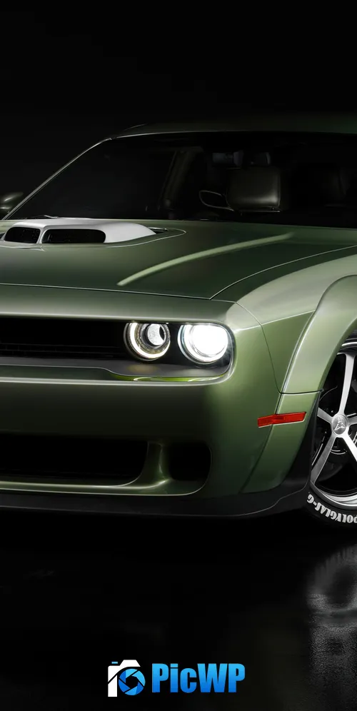 Dodge Challenger 2021 3K Mobile Wallpaper