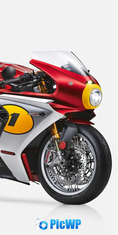MV Agusta Superveloce Ago Limited edition 3K Mobile Wallpaper