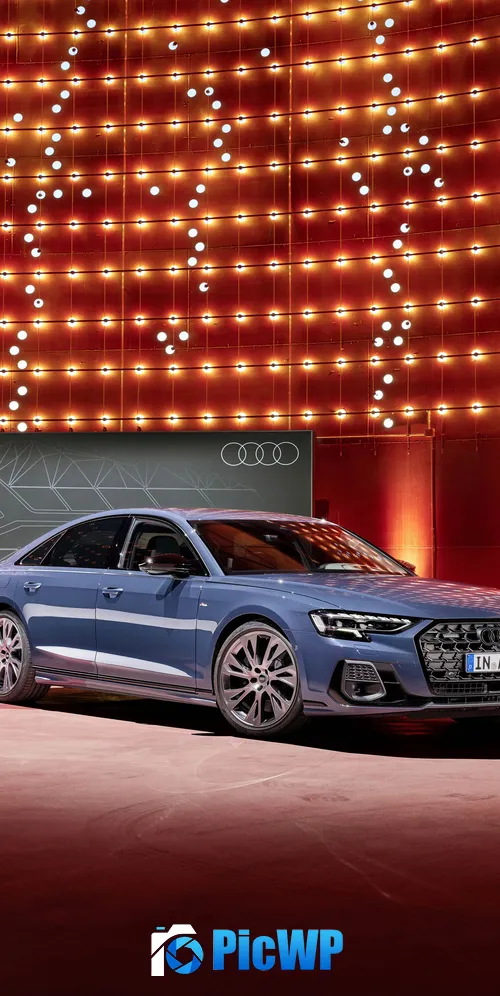 Audi A8 quattro S line 2021 3K Mobile Wallpaper