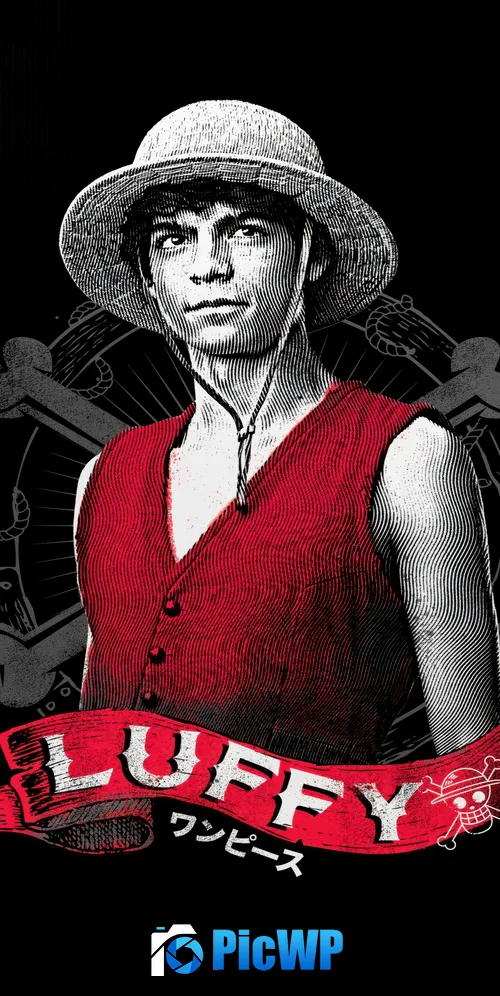 Inaki Godoy as Luffy One Piece 3K Mobile Wallpaper
