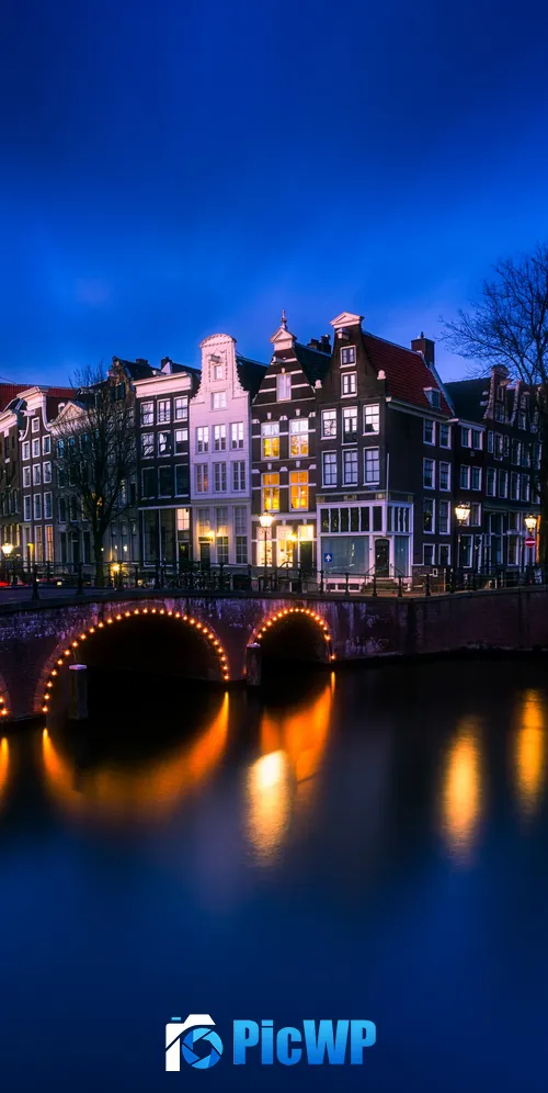 Amsterdam Netherlands 3K Mobile Wallpaper