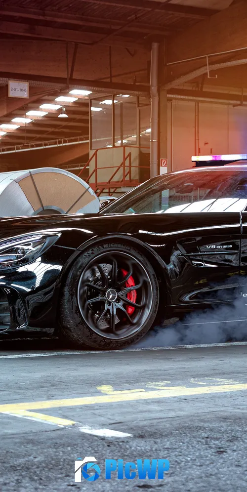 Mercedes-Benz AMG GT Roadster Black cars 3K Mobile Wallpaper