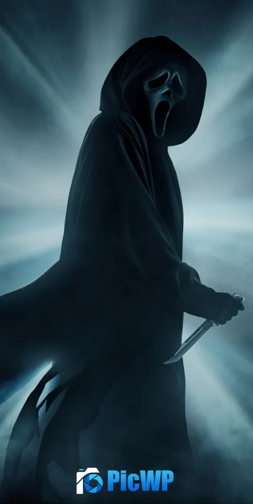 Scream Ghostface 3K Mobile Wallpaper