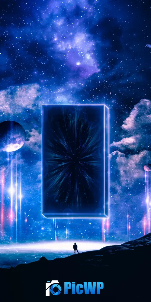 Monolith Surreal 3K Mobile Wallpaper