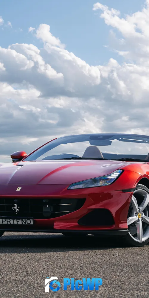 Ferrari Portofino M 2021 3K Mobile Wallpaper