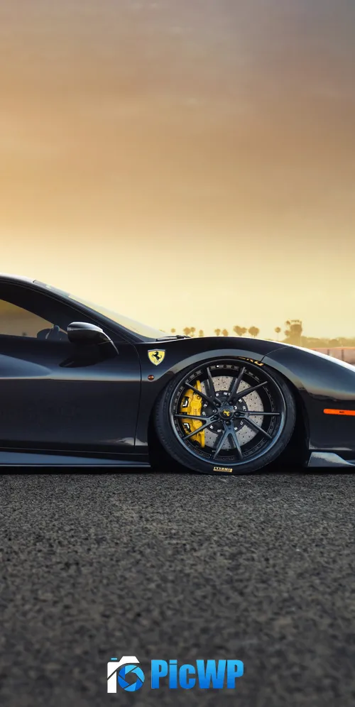 Ferrari 488 GTB Sports cars 3K Mobile Wallpaper