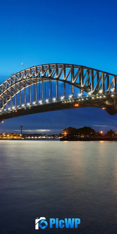Sydney Harbour Bridge Opera House 3K Mobile Wallpaper