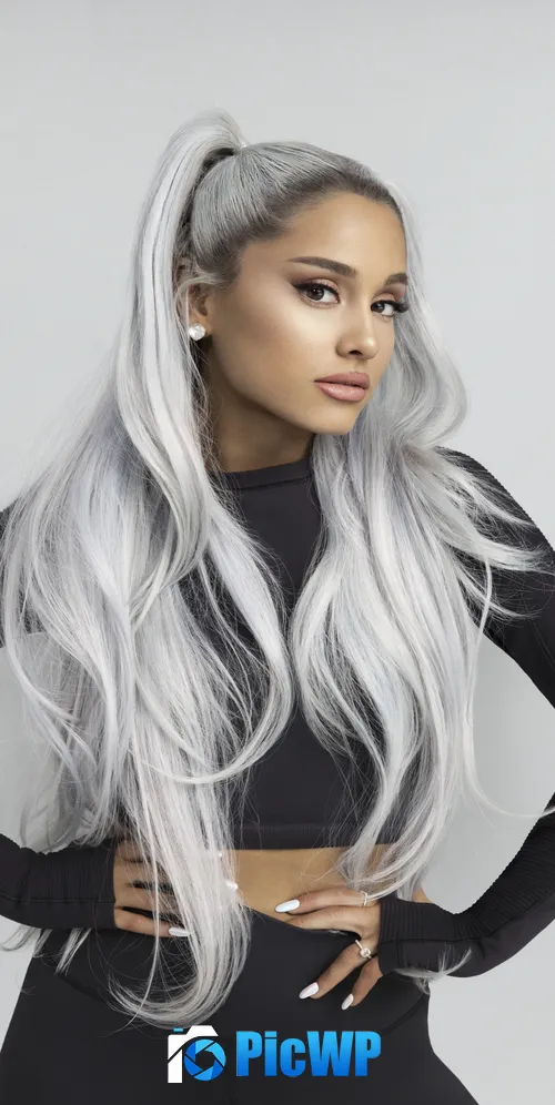 Ariana Grande Portrait 3K Mobile Wallpaper