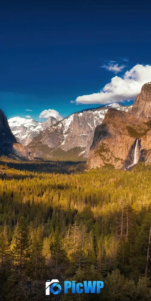 Yosemite Valley Yosemite National Park 3K Mobile Wallpaper