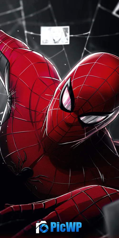 Superhero Spider-Man 3K Mobile Wallpaper