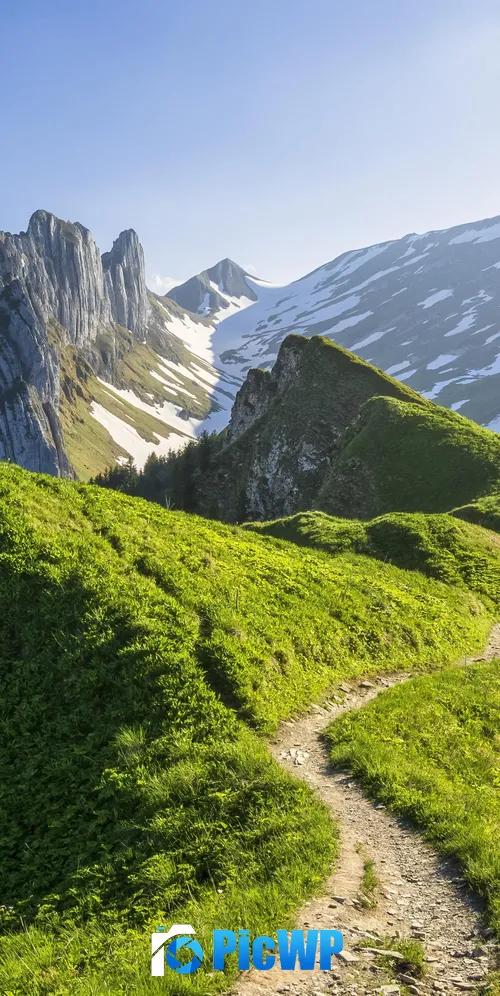Appenzell Alps Switzerland 3K Mobile Wallpaper