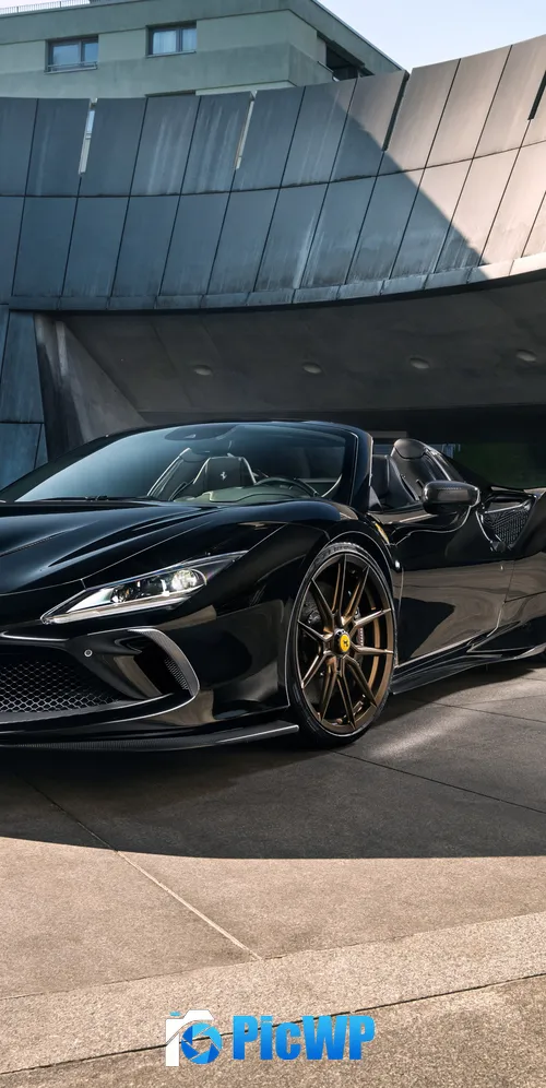 Novitec Ferrari F8 Spider 2021 3K Mobile Wallpaper