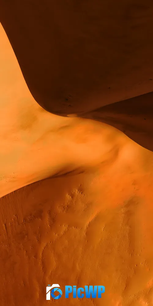 Desert Aerial view 3K Mobile Wallpaper