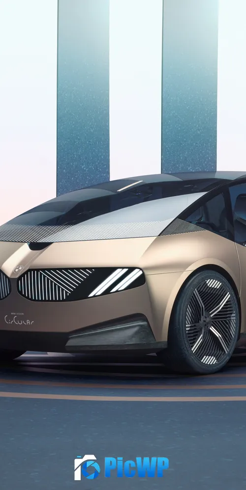 BMW i Vision Circular Concept cars 3K Mobile Wallpaper