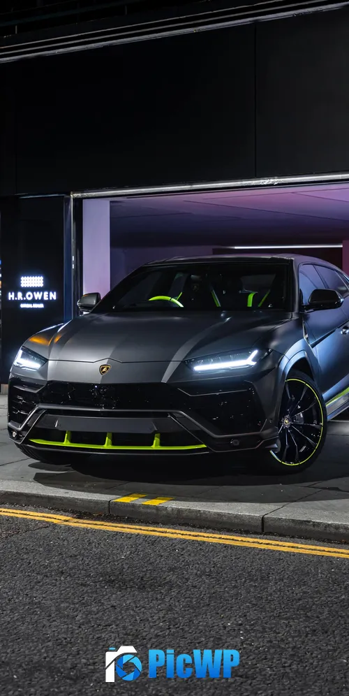 Lamborghini Urus Graphite Capsule iPhone 3K Mobile Wallpaper