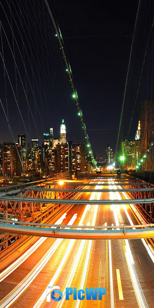 New York City Brooklyn Bridge 3K Mobile Wallpaper