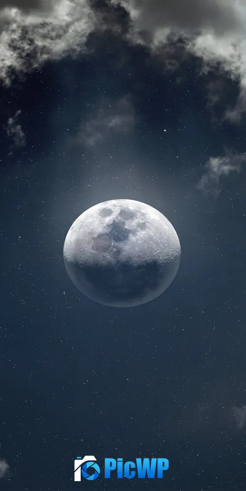 Moon 10K 3K Mobile Wallpaper