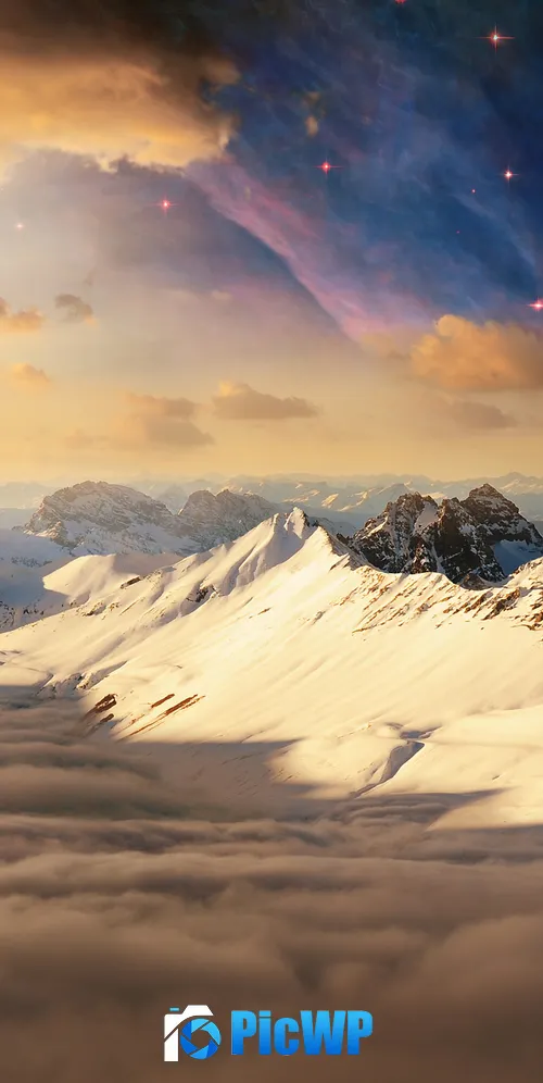 Swiss Alps Aesthetic 3K Mobile Wallpaper