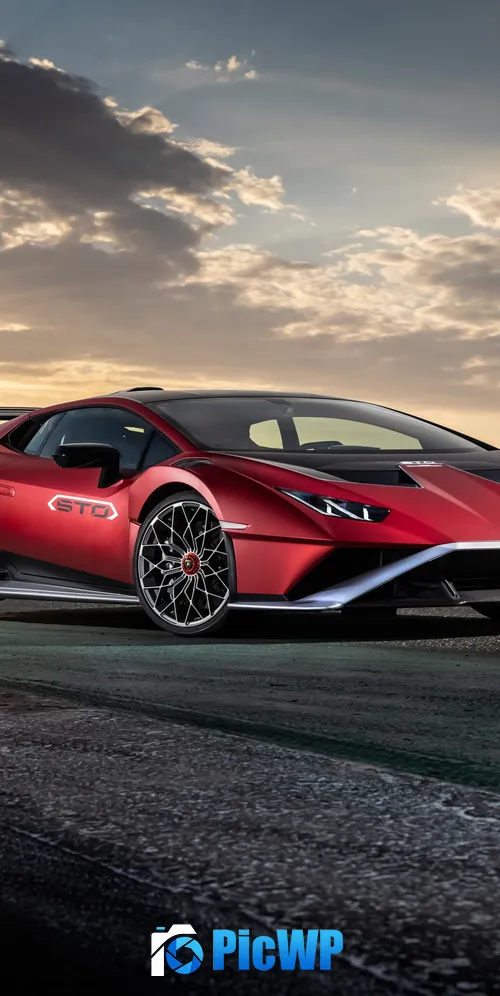 Lamborghini Huracán STO High Performance 3K Mobile Wallpaper