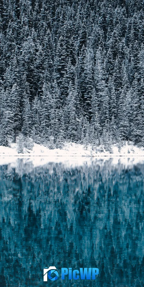 Lake Louise Winter 3K Mobile Wallpaper