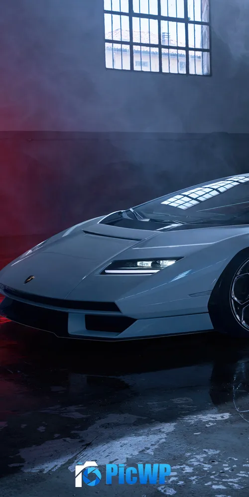 Lamborghini Countach LPI 800-4 Exotic car 3K Mobile Wallpaper