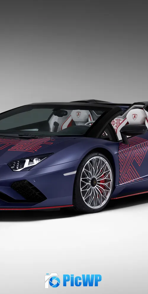 Lamborghini Aventador S Roadster 3K Mobile Wallpaper
