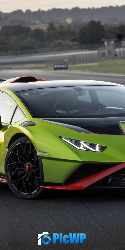 Lamborghini Huracán STO Sports cars 3K Mobile Wallpaper
