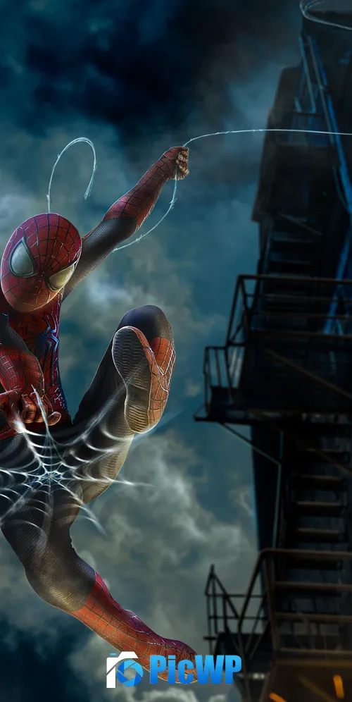 Spider-Man Marvel Superheroes 3K Mobile Wallpaper