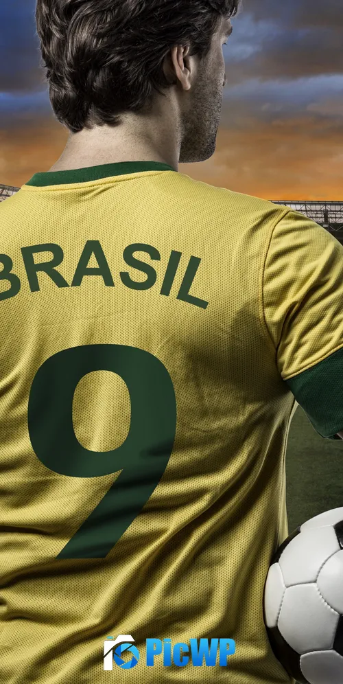 Brazil Football player 3K Mobile Wallpaper