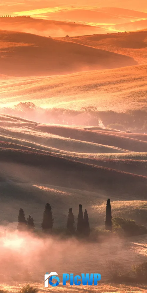 Tuscany Italy 3K Mobile Wallpaper