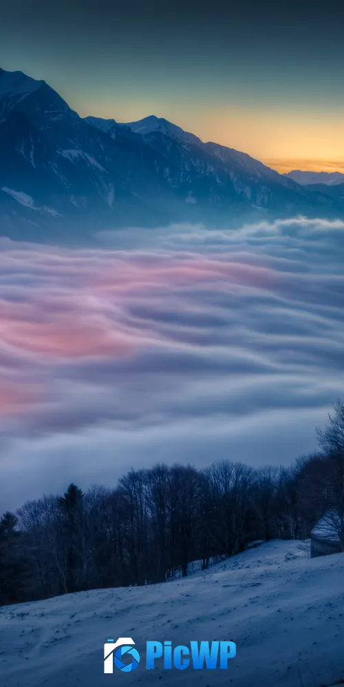 Above clouds Scenic 3K Mobile Wallpaper