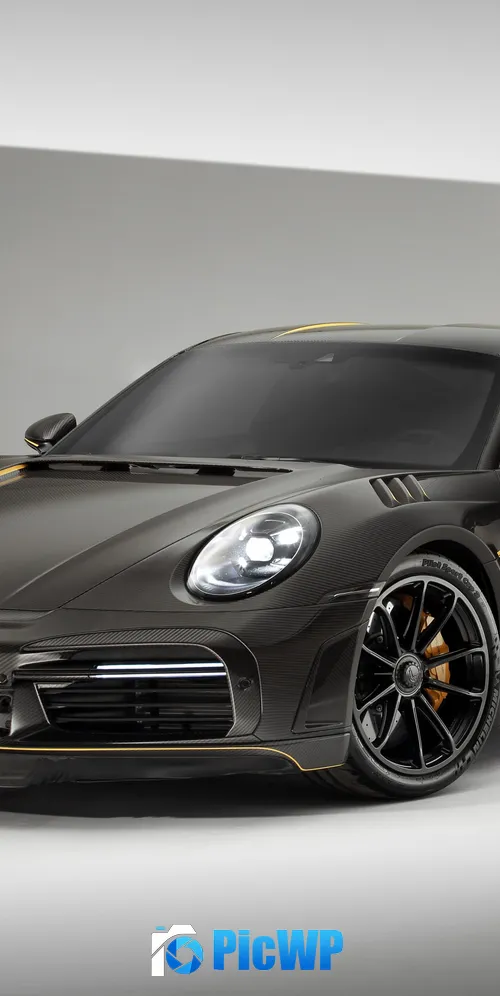 TopCar Porsche 911 Turbo S Stinger GTR Carbon Edition 2021 3K Mobile Wallpaper
