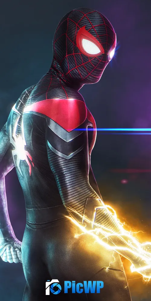 Miles Morales Spider-Man 3K Mobile Wallpaper